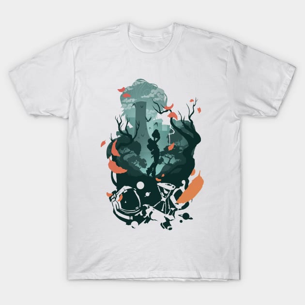 Horizon Apex T-Shirt by whydesign